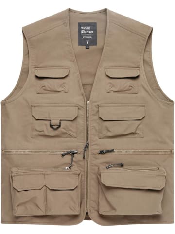 Vintage Industries Weste in Beige