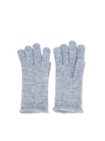 Ulla Popken Handschuhe & Mützen in hellgrau mélange