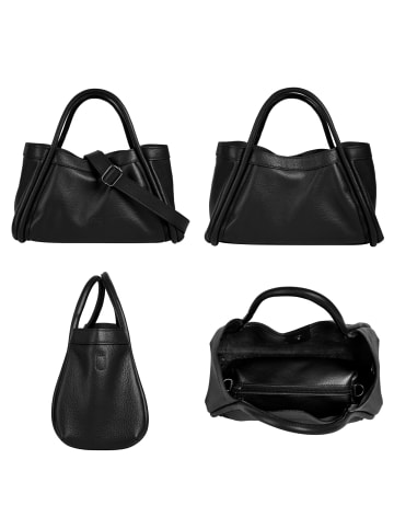 Cluty Handtasche 2 in 1 in schwarz