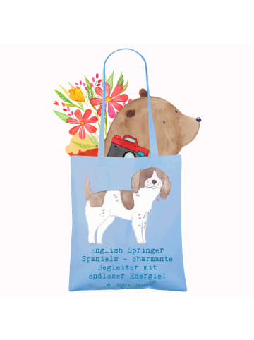 Mr. & Mrs. Panda Tragetasche English Springer Spaniel Charme mit... in Sky Blue