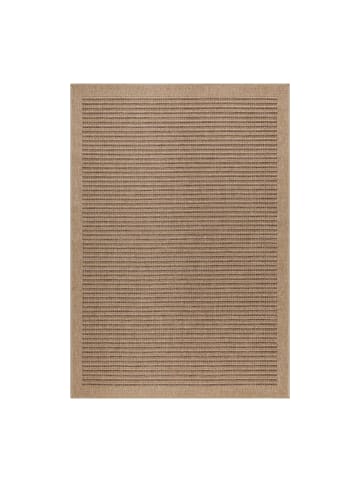 KADIMA DESIGN Teppich Outdoor Waschbar Vintage JUNGFRAU Strapazierfähig OEKO-TEX in Schwarz