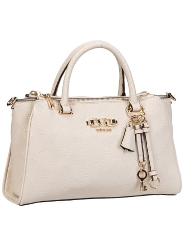 Guess Handtasche Anise Triple Comp Satchel in Stone Logo