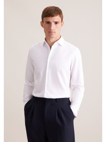 Seidensticker Business Hemd Shaped in Weiß