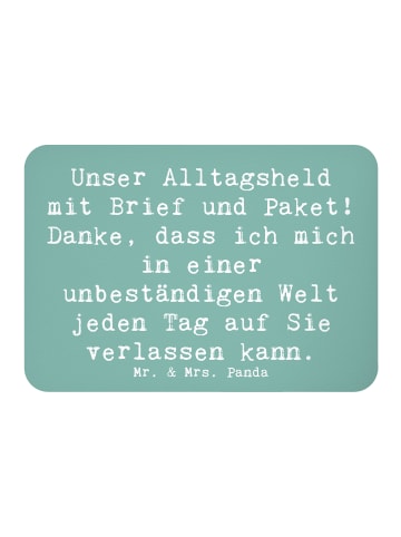 Mr. & Mrs. Panda Kühlschrankmagnet Spruch Briefe & Pakete mit Sp... in Meeresbrise