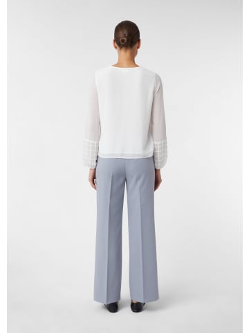 comma Bluse in 0120_weiß