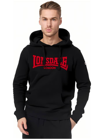 Lonsdale Hoodie "Hooded One Tone" in Schwarz