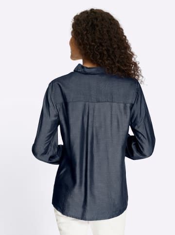Heine Bluse in dark blue