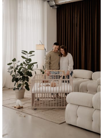 Sämann Sämann Laufgitter Matratze SleepPlus & Lattenrost sahara dust Premium Kollektion