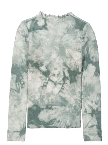 Garcia Langarmshirt mit Batikmuster in misty fields