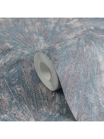 A.S. Création Tapete Graceful Fan in Blau-Grau