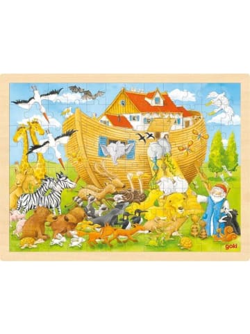 Gollnest & Kiesel Einlegepuzzle Einzug in die Arche Noah | 40 x 30 x 0,8 cm, Holz, 96 Teile,...