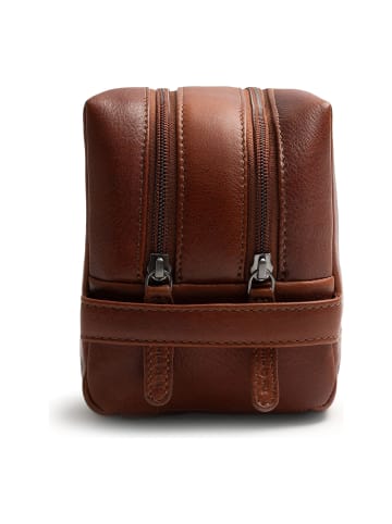 The Chesterfield Brand Montelaro Kulturbeutel Leder 27 cm cognac