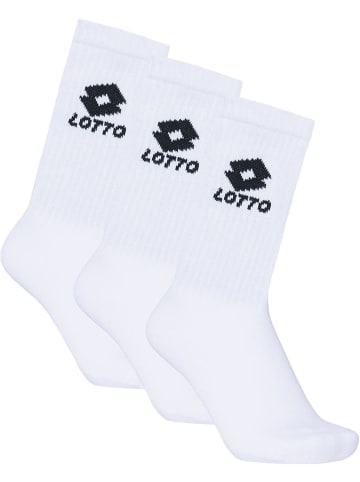 Lotto Sportsocken in Weiß