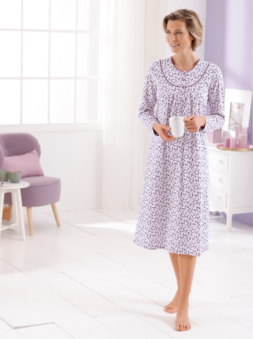 WITT WEIDEN Nachthemd in flieder-bedruckt