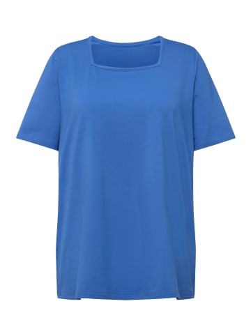 Ulla Popken Shirt in mittelblau