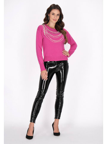 faina Damen Pullover in Fuchsia