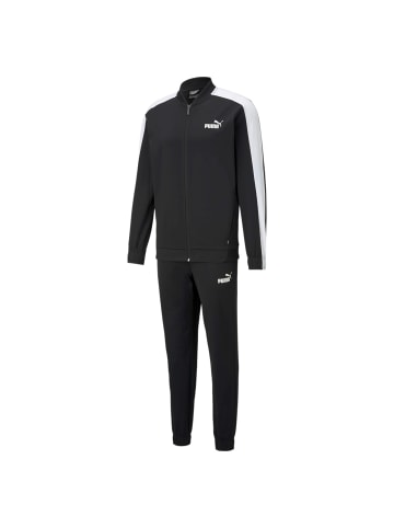 Puma Trainingsanzug Baseball Tricot Suit  in schwarz