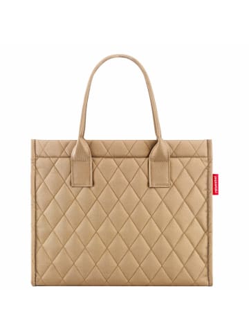Reisenthel Daily Shopper - Shopper 42 cm (smiley grey) in rhombus ginger
