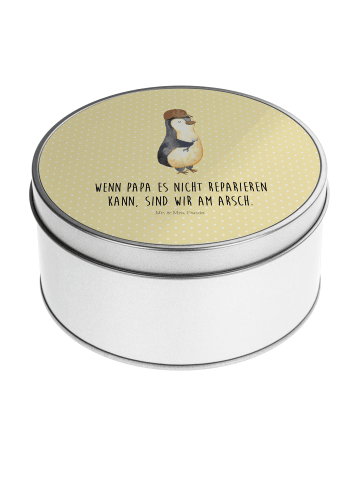 Mr. & Mrs. Panda Dose Wenn Papa es nicht reparieren kann, sind w... in Gelb Pastell