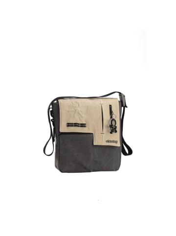 Okiedog Wickeltasche "Yukon Paige" in Beige/Grau