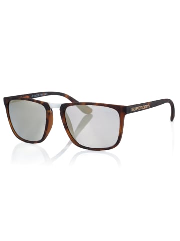 Superdry Sonnenbrille Superdry in Braun/Gold