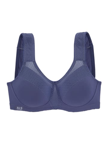 H.I.S Sport-BH in blau