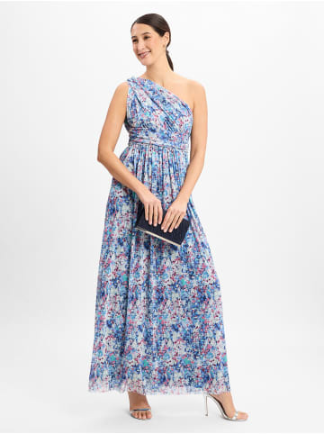 SWING Maxikleid in mehrfarbig lila - 0001