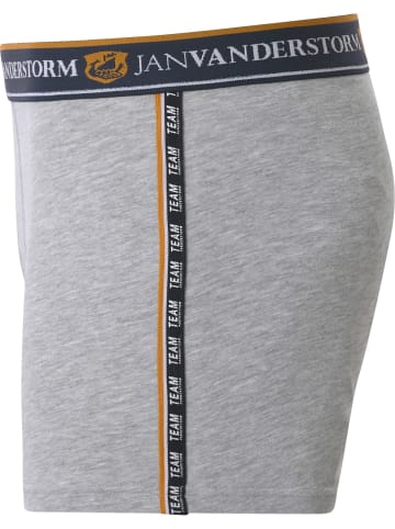 Jan Vanderstorm 2er Pack Retropants JORDEBALD in grau