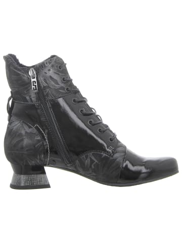 SIMEN Schnürstiefelette in schwarz