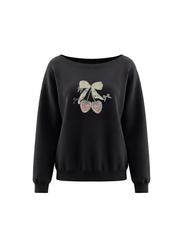 myMo Women Sweatshirt in Black
