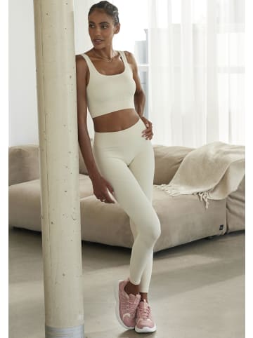 LASCANA Seamless Leggings in sand