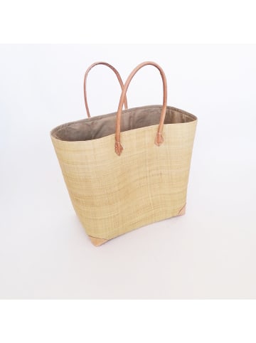 Le Comptoir de la Plage Korbtasche "Tamatave GM" in Beige 