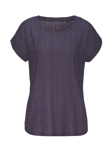 Vivance Kurzarmshirt in navy