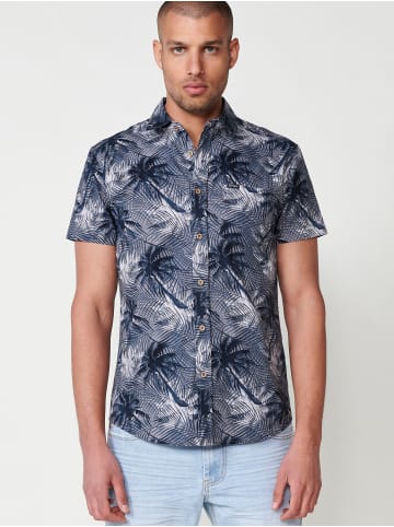 KOROSHI KurzÃ¤rmliges hemd. in grau