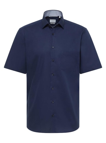Eterna Langarmhemd in navy