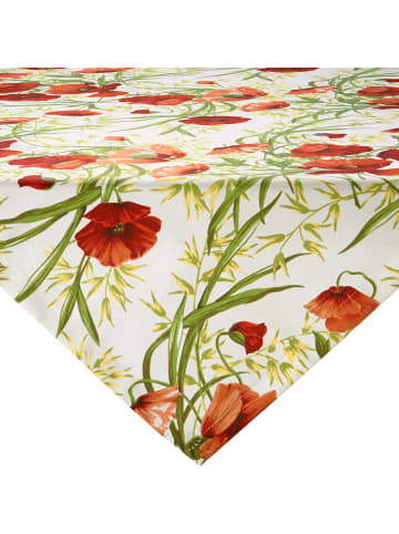 Sander Baumwolle Mitteldecke Alvor in rot-grün