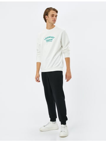 KOTON Sweathose in Schwarz