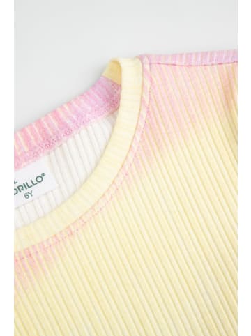 Coccodrillo Kurzarmkleid in bunt