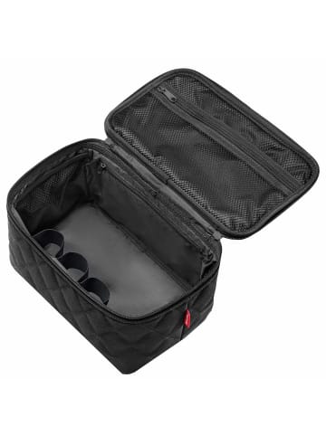 Reisenthel travelling - Beautycase 28 cm (jacquard grey) in rhombus black