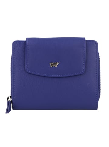 Braun Büffel Joy Geldbörse RFID Schutz Leder 12 cm in indigo violet