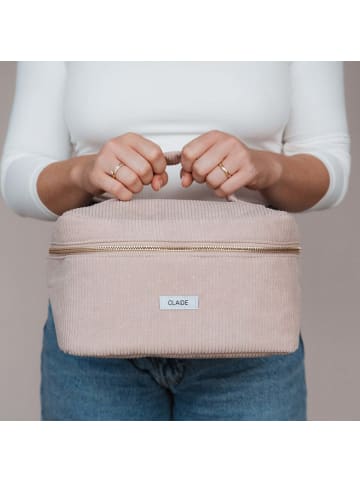 Claide Taschen Cord Travel Bag Beige  in  Beige