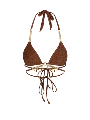 Moda Minx Bikini Top Lumiere Seychelles in Caramel