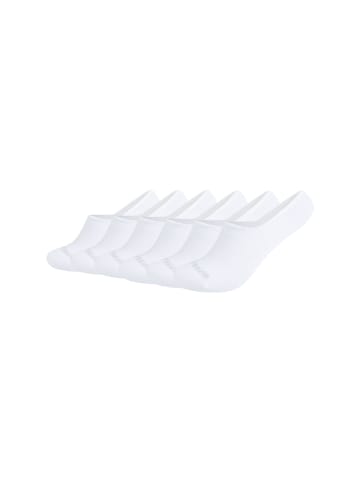 CAMP DAVID  Füßlinge 6er Pack mesh ventilation in Weiß