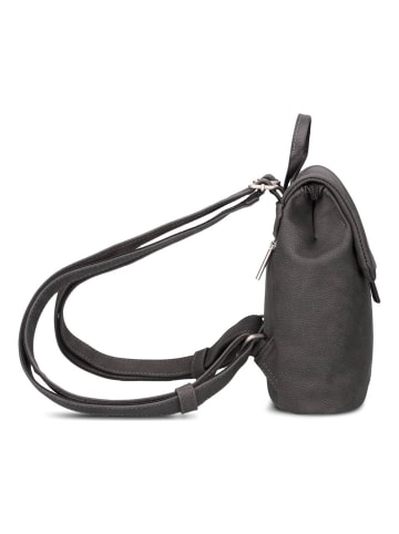 Zwei Mademoiselle.M Daypack 22 cm in nubuk stone