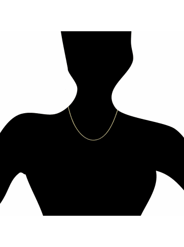 GoldDream 333 Gelbgold - 8 Karat Damen GoldDream Halsketten Anker Kette ca. 45cm