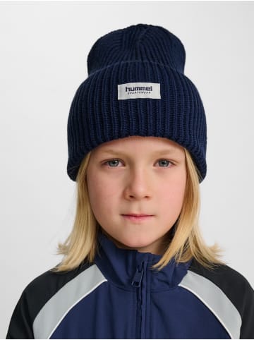 Hummel Beanie Hmljr Heavy Kinder in DRESS BLUES