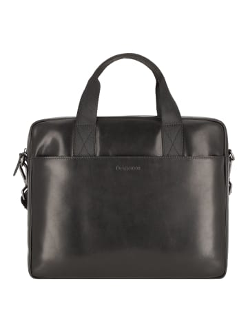Bugatti Romano Aktentasche Leder 38 cm Laptopfach schwarz