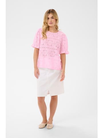 Cream Kurzarm-Bluse CRLibby Regular fit in Cherry Blossom