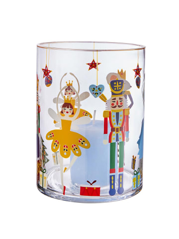 Butlers Butlers Windlicht CHRISTMAS DELIGHT in Multicolor