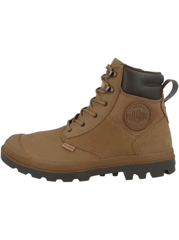 Palladium Boots Pampa Shield Waterproof+ Lux in braun